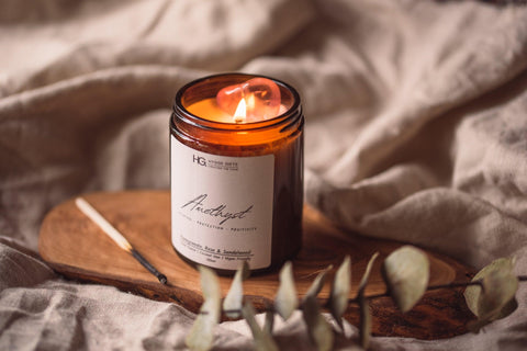 The Benefits of using crystal candles in mindfulness & what each one helps with. - Aroma Quartz