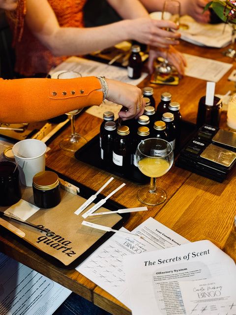 Candle Making Workshops - Aroma Quartz
