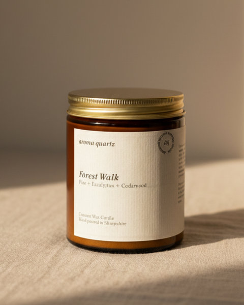 Forest Walk — Amber Jar Coconut Wax Candle