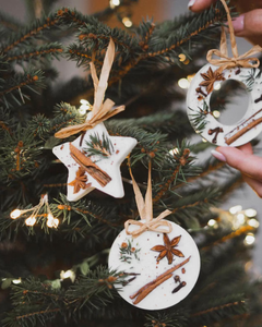  scented wax tree decoration by Aroma Quartz — fragrant hanging ornament