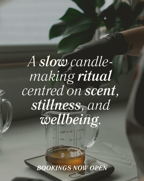 Aromatherapy Candle Making Experience - 16th May