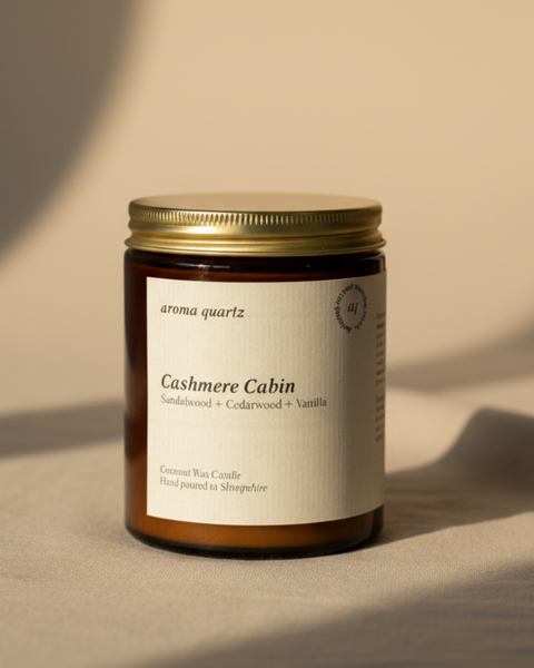 Cashmere Cabin — Amber Jar Coconut Wax Candle