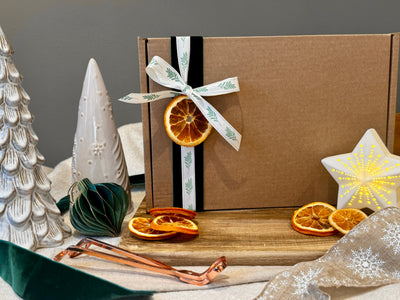 Aroma Quartz luxury gift box add-on — premium branded packaging