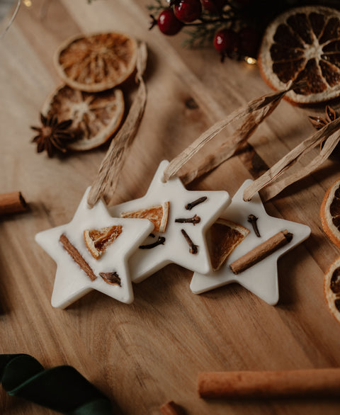 Cranberry & Clementine — Scented Christmas Tree Decoration
