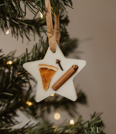 Cranberry & Clementine — Scented Christmas Tree Decoration