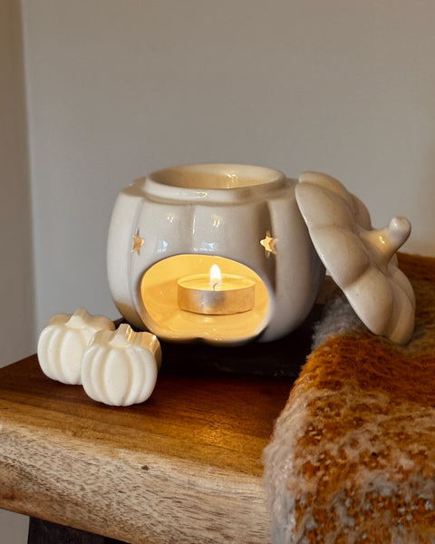 Pumpkin Spice Wax Melts + Burner