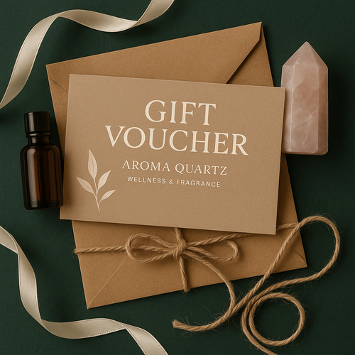 Aroma Quartz gift card — luxury home fragrance gift voucher