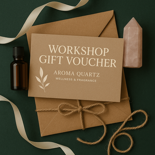 Wicks and Sips candle making workshop by Aroma Quartz — hands-on candle making experience
