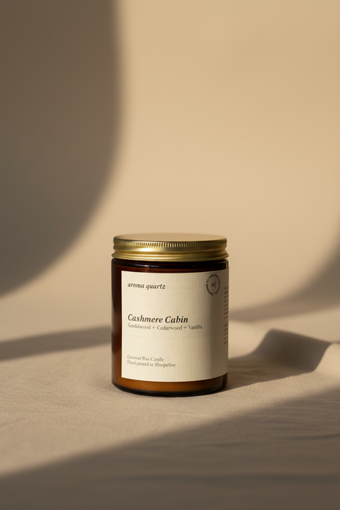 Cashmere Cabin — Amber Jar Coconut Wax Candle