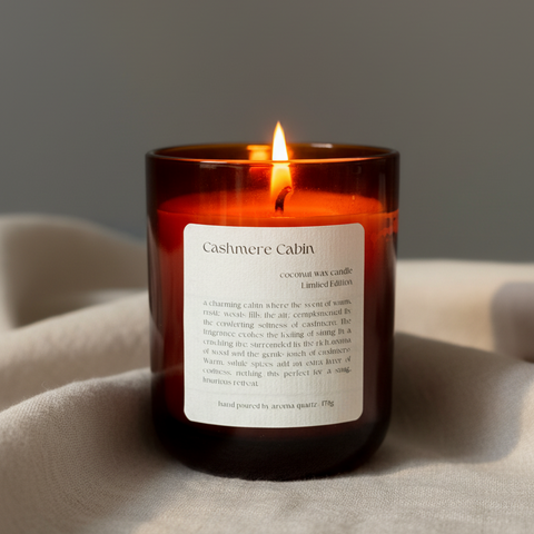 Cashmere Cabin — Natural Wax Refillable Candle