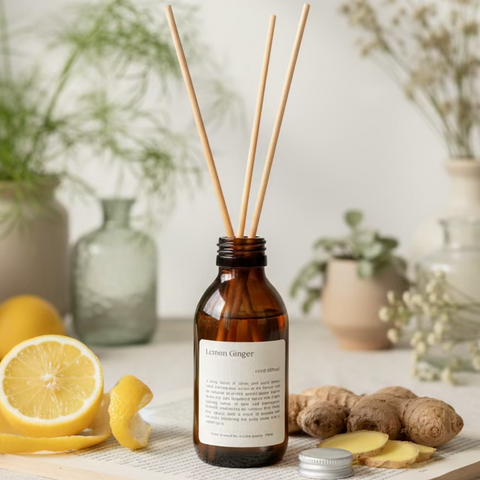 Lemon Ginger: Reed Diffuser